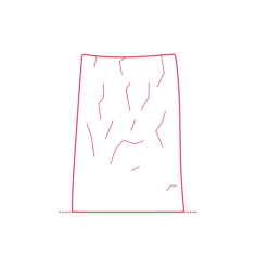 Objects Decorative Vases Crinkle Bag Vase Line Art Svg Vector, Free Vectors File